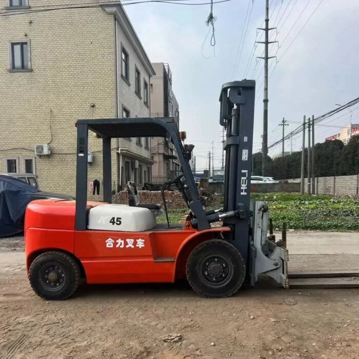 Used Heli K45 Forklift 4 Wheel Good Condition Hot Sale - Image 2