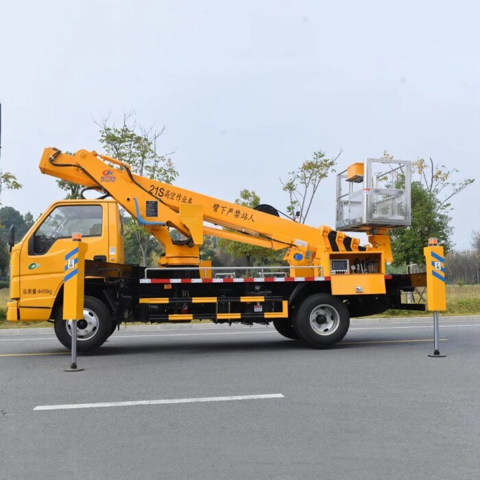 GKS 21m Diesel Aerial Lifting Truck Euro 5 Hydraulic Platform - Image 2