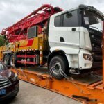 SYG5260THB 390C-10 39m 5 Boom Concrete Pump Truck Peru