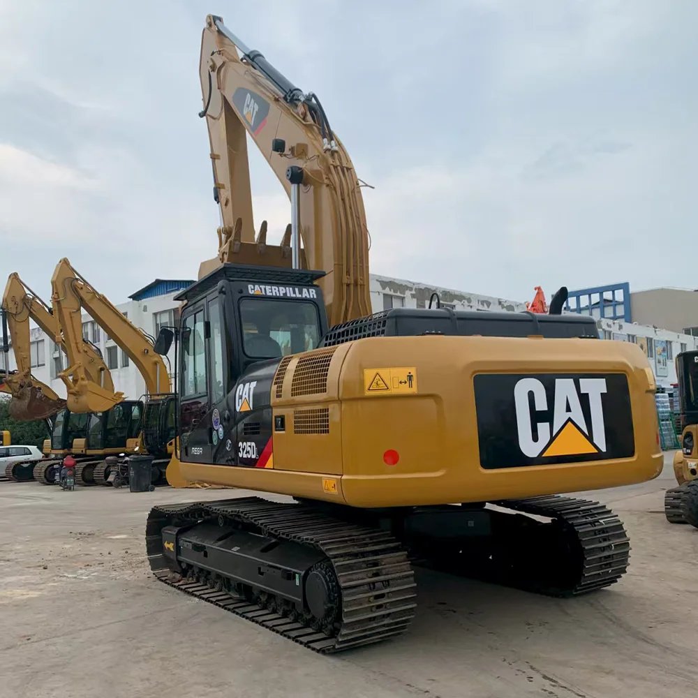 H64b787db5bf84f75aa1946b38f89e3472 Japan Used CAT325D 25Ton Crawler Excavator Cost Effective - Image 1
