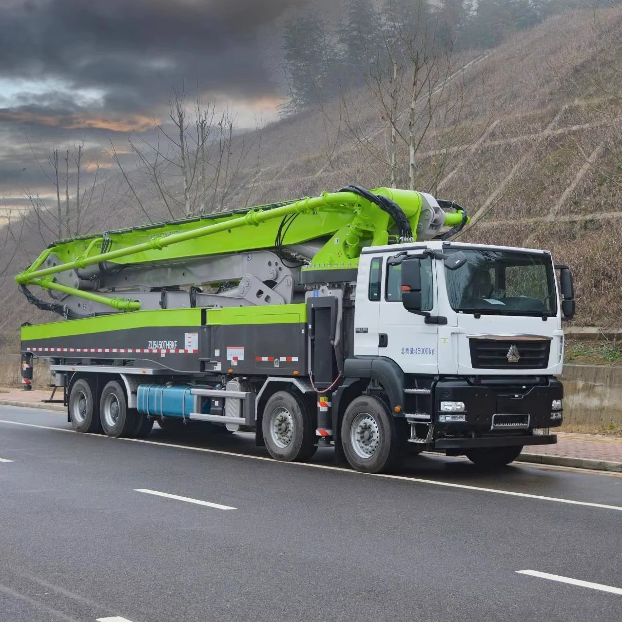 ZLJ5450THBKF 57X-6RZ 57m Concrete Pump Truck Hot Sale