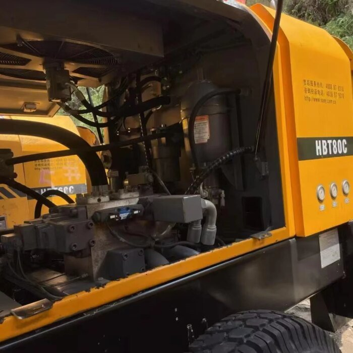 Used Sany 8016 Diesel Trailer Pump 2021 Motor Engine - Image 5