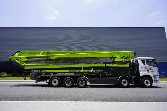 ZLJ5530THBJF 66X-6RZ 5Axles 66m 6Sections Concrete Boom Pump Truck - Image 4