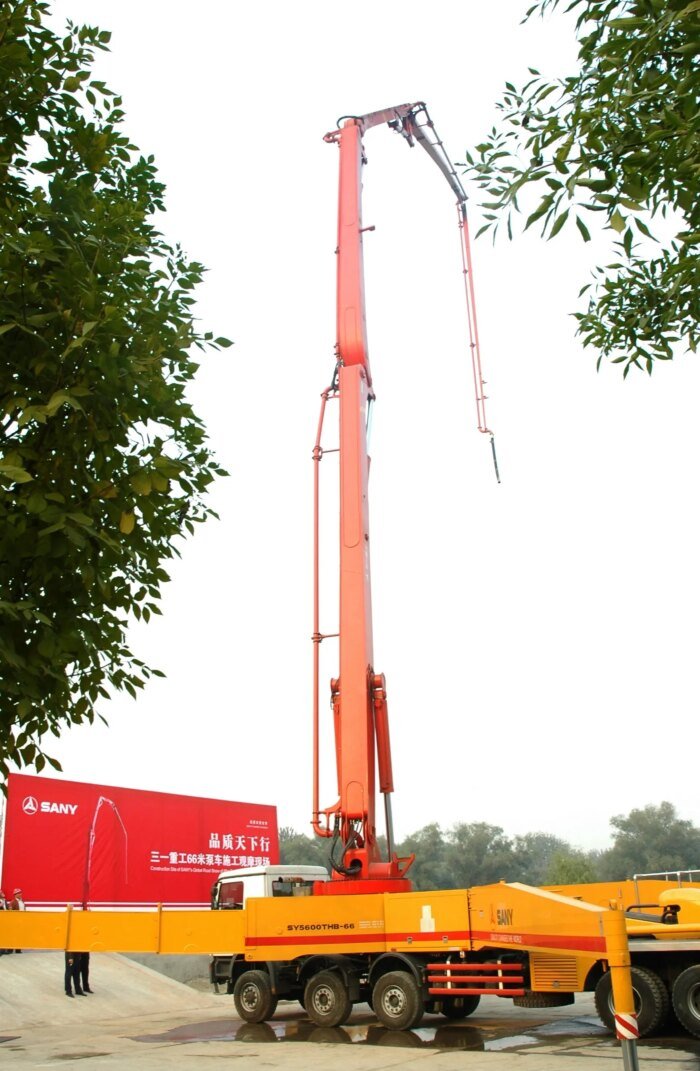 YG5502THB 620C-10 62m Truck Mounted Concrete Pump - Image 4