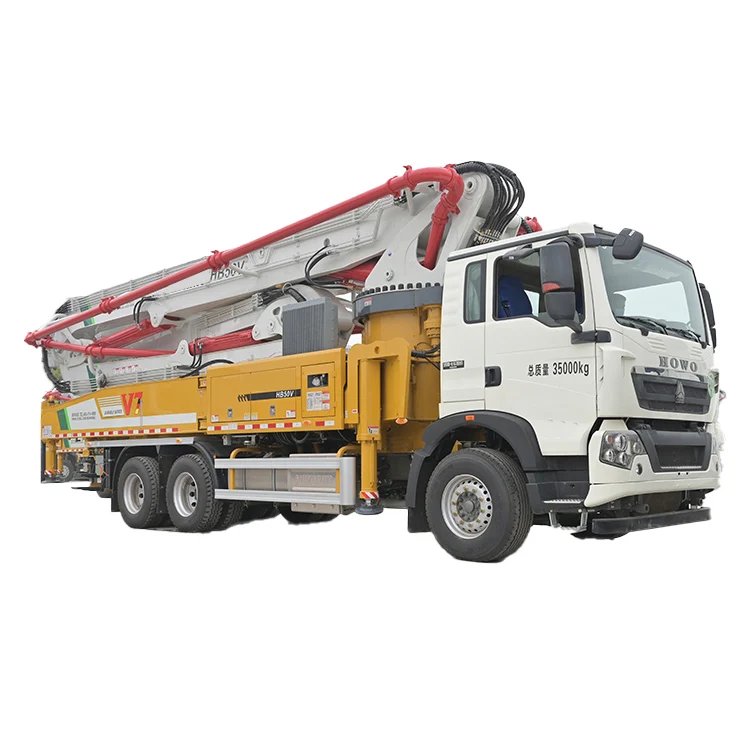 50m HB50V XS50 Concrete Boom Pump Truck High Performance