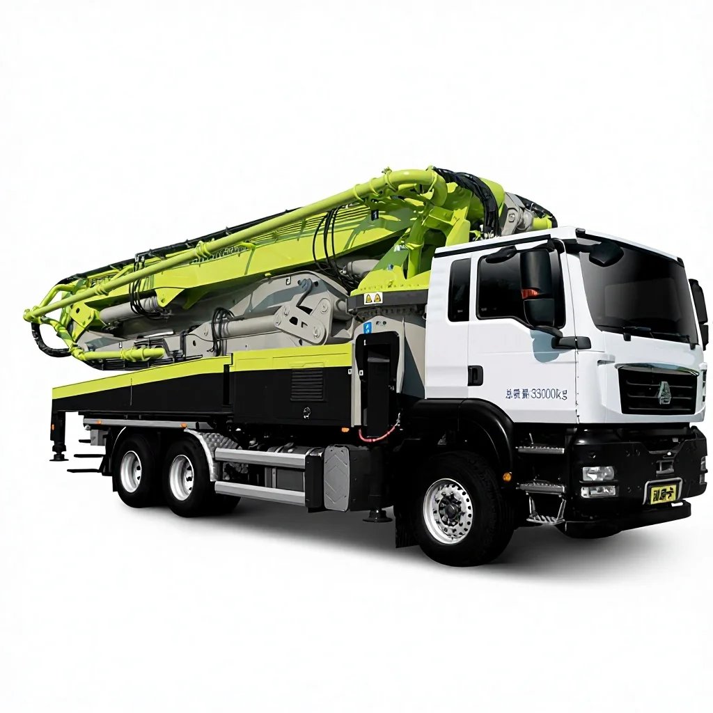 ZLJ5360THBKF 50X-6RZ 50m 3 Axle Concrete Pump Truck 170m3/h