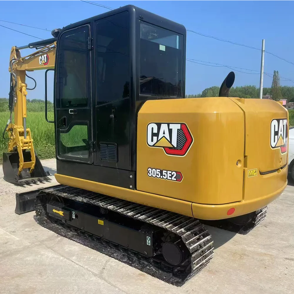 Used Caterpillar 305.5 Mini Excavator 2024 Low Hours Hydraulic Thumb