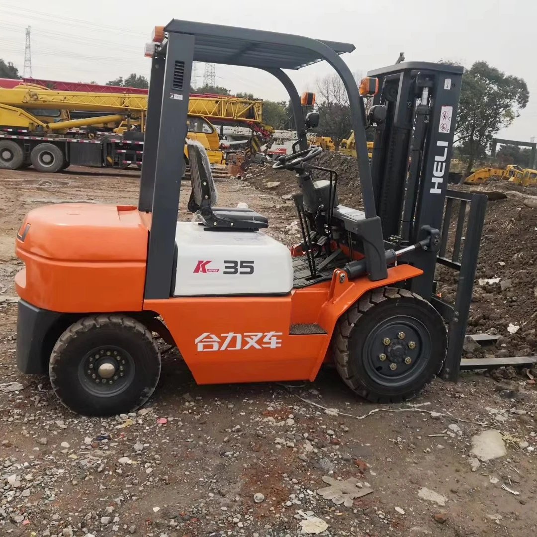 HELI K35 3.5 Ton Forklift 4m Lift Used Machinery Hot Sale