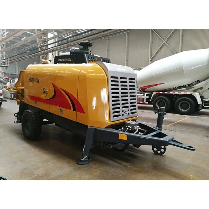 95m3/h Diesel Concrete Pump XS9018D HBT9018K - Image 4