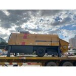 New 95m3/h Mobile Concrete Pump HBT9028CH-5S - Image 5