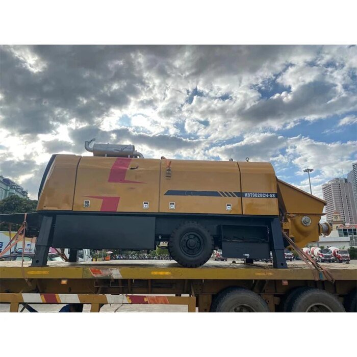New 95m3/h Mobile Concrete Pump HBT9028CH-5S - Image 5