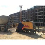 Diesel Concrete Trailer Pump HBT9028CH-5S for Sale - Image 3