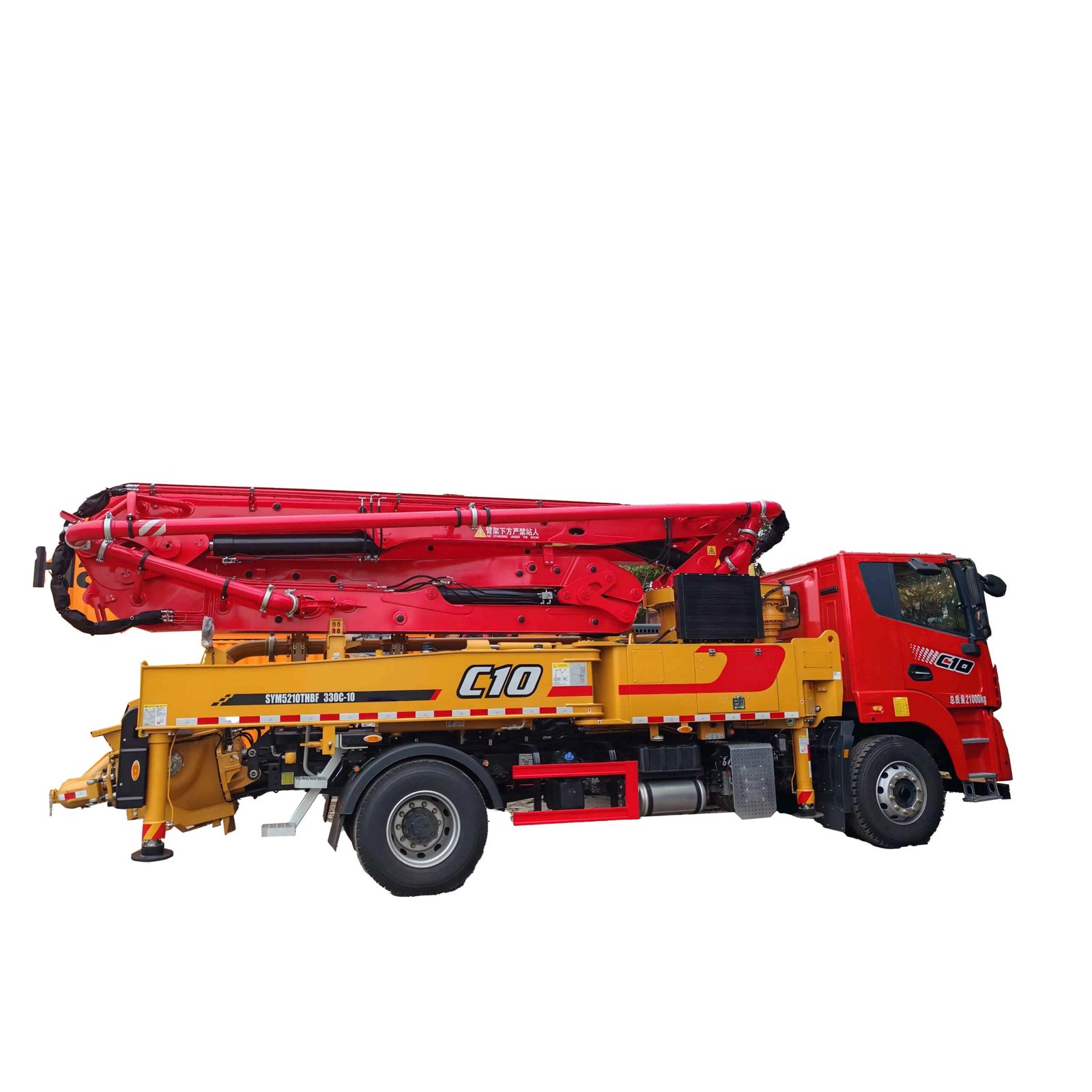 33m Concrete Pump Truck SYM5210THBF 330C-10 In Stock Factory Price