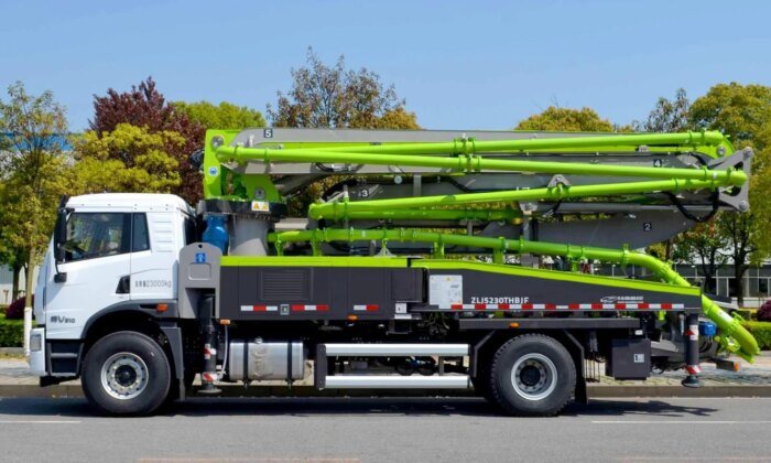 ZLJ5231THBJF 38X-5RZ 38m 2 Axles Concrete Boom Pump Truck - Image 2