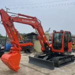 Used Kubota KX183 Mini Excavator Japan Good Condition - Image 2