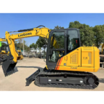 LIUGONG 9075F 7.5T Excavator Yanmar Engine Zero Tail Swing