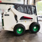 Diesel Mini Skid Steer Loader with Attachment 1 Year Warranty - Image 2