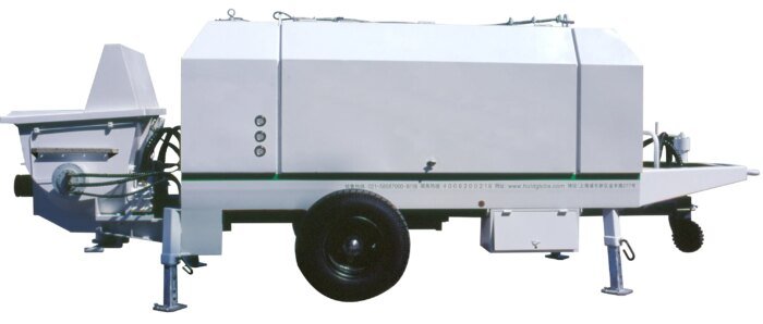 6 Ton Trailer Concrete Pump HBT60-13-132S High Performance - Image 4
