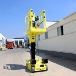 High Quality Electric Telescopic Aerial Work Lift Platform Indoor Sleeve Type Vertical Mast Lift for Warehouse - Image 4