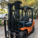Used Toyota 50 Forklift 4 Wheel Japan Good Condition - Image 2