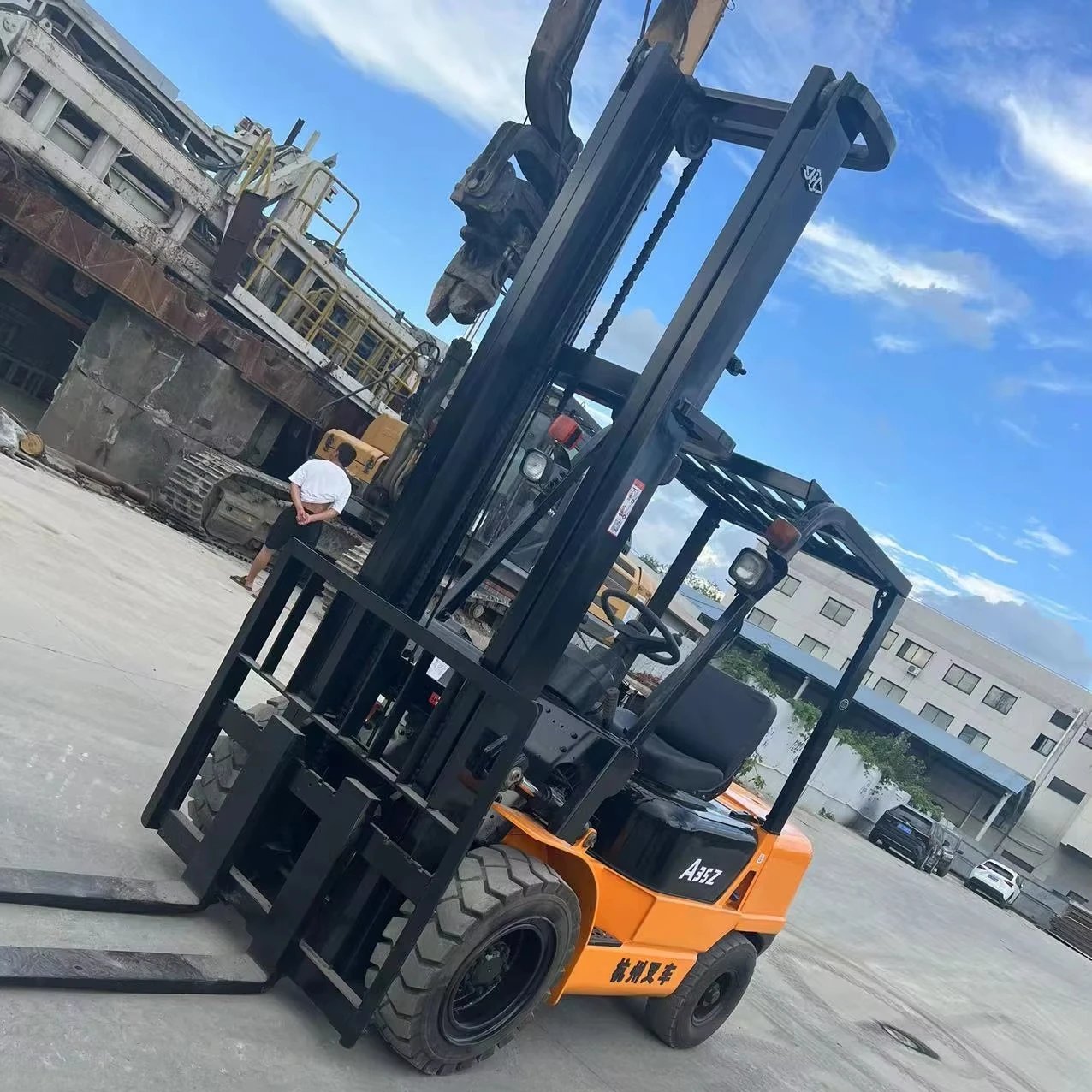 HANGCHA A35Z 3.5 Ton Secondhand Forklift Good Condition