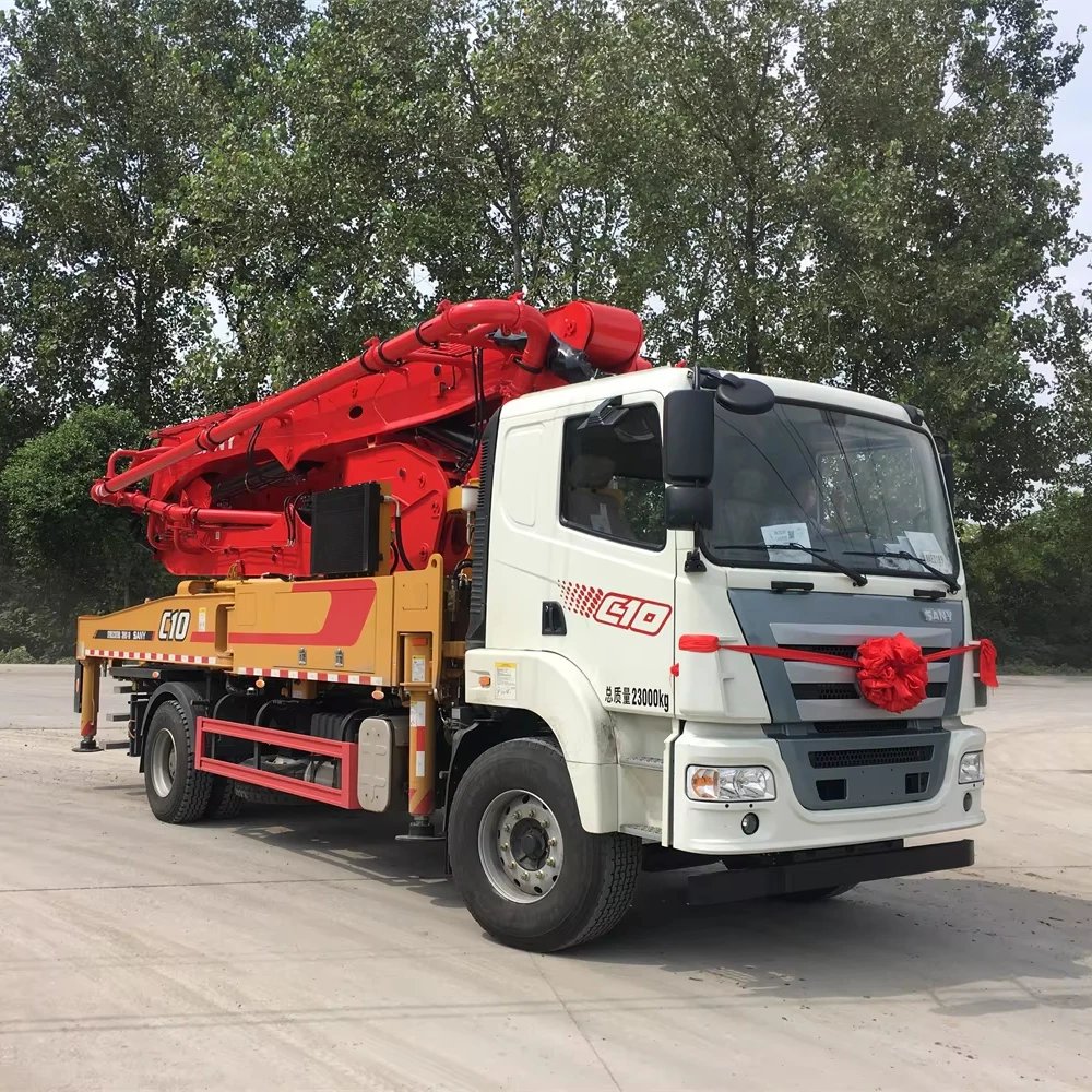 390C-10 Concrete Pump Truck 39m Boom 120m3/h