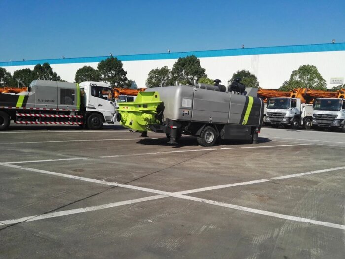 Z00mlion HBT60.13.90SU 60m3/h Portable Concrete Pump - Image 4