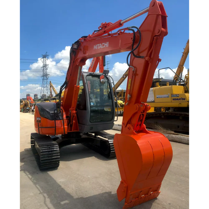 Used Hitachi ZX75 Mini Excavator Low Price Efficient Sale - Image 3