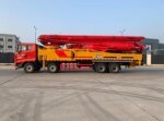 68M Truck-Mounted Concrete Boom Pump SYM5550THB 680C-10 - Image 6