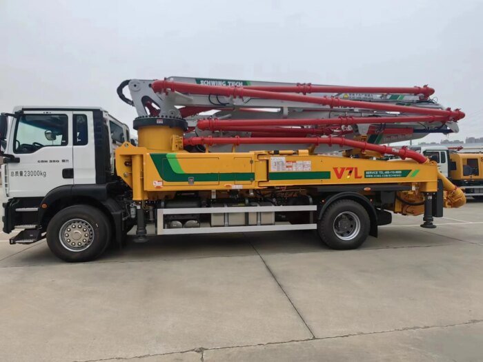 HB37V 37M 120m3/h Mobile Concrete Pump Truck - Image 2