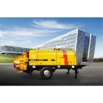 Diesel Concrete Trailer Pump HBT9028CH-5S for Sale - Image 6