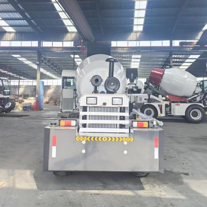2 Cubic Self-loading Concrete Mixer Truck Sale USA - Image 4