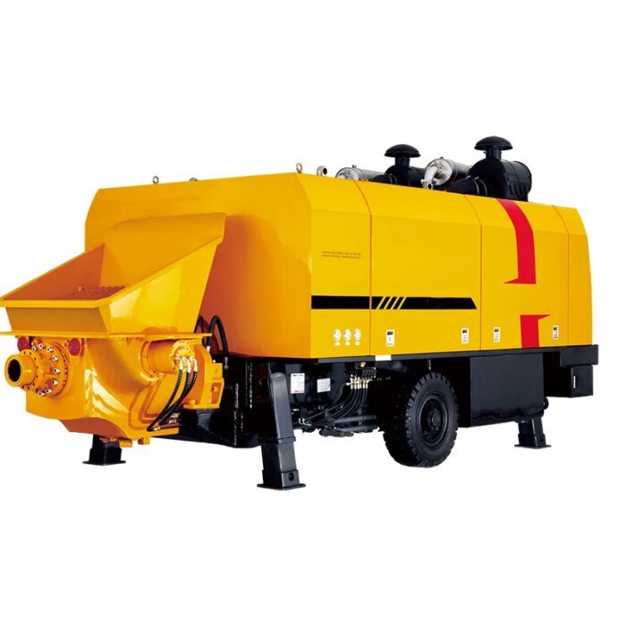New 95m3/h Mobile Concrete Pump HBT9028CH-5S - Image 4
