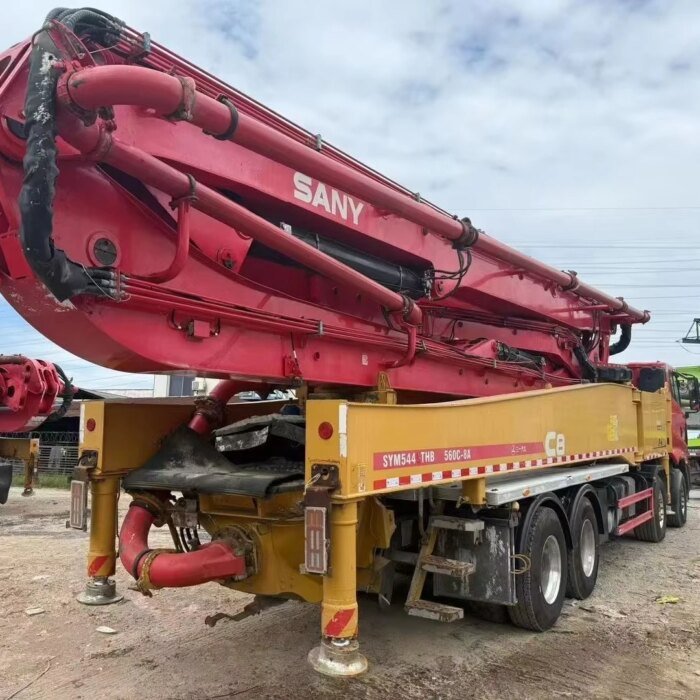 2021 56m Concrete Pump Diesel 180m/h High Efficiency - Image 3