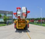 300kw 58m HB58V Concrete Boom Pump Truck Peru - Image 4