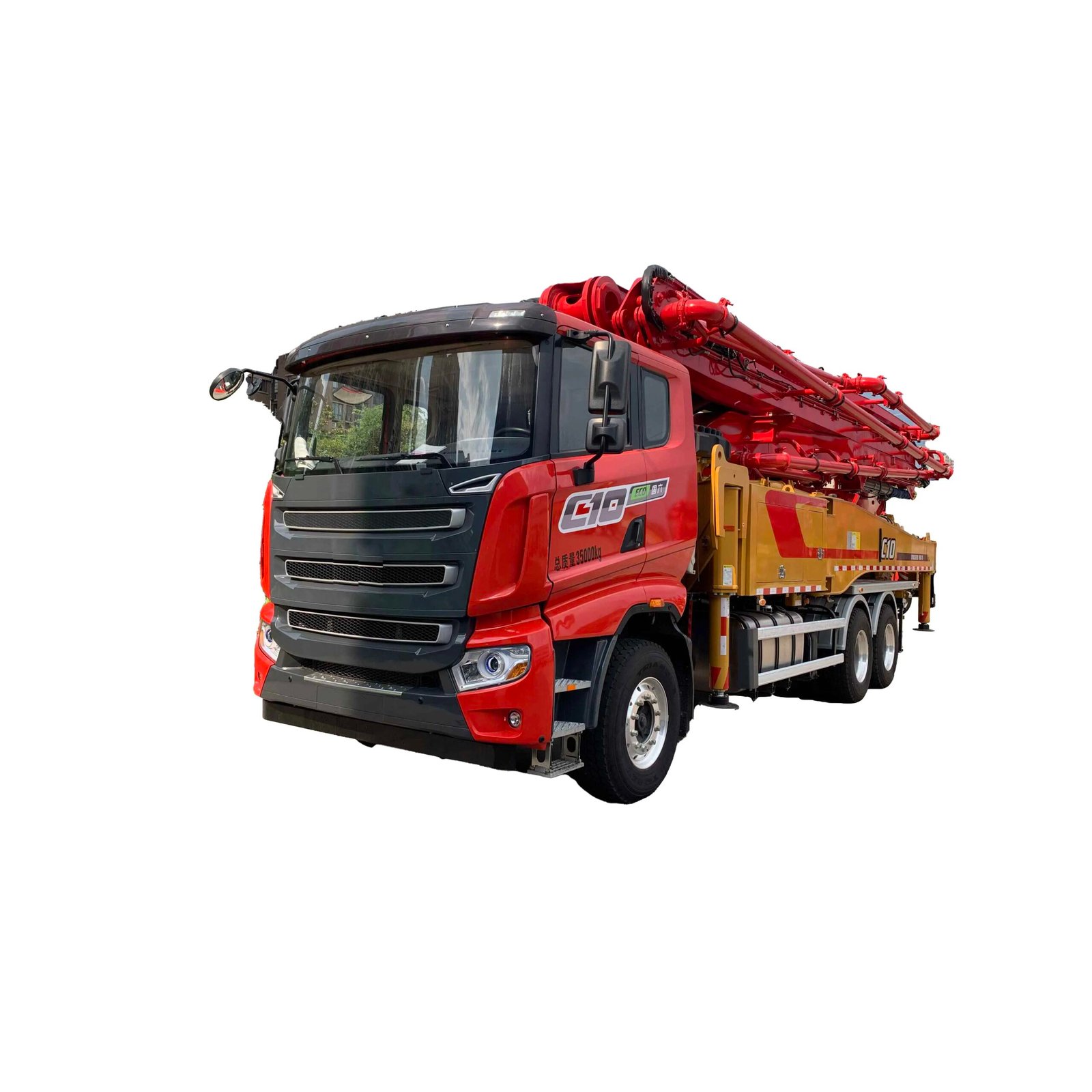 48.6m Truck Mounted Concrete Pump High Efficiency Fast Delivery