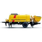New 95m3/h Mobile Concrete Pump HBT9028CH-5S - Image 3
