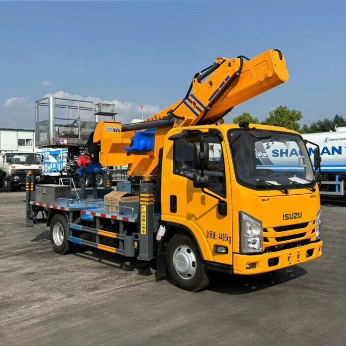 ISUZU 4*2 31M Diesel Aerial Bucket Truck Euro 5 Manual - Image 6