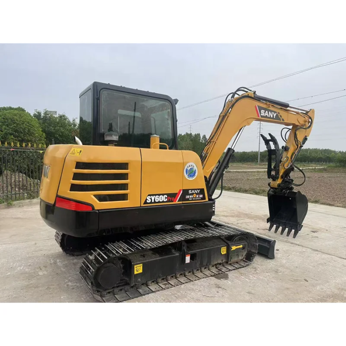 Sany SY60 Mini Excavator 55HP 5980kg 800Hrs - Image 4
