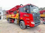 Used Sany 32m 6-Cylinder Diesel Soil Pump Truck 120m/h 2023 - Image 3