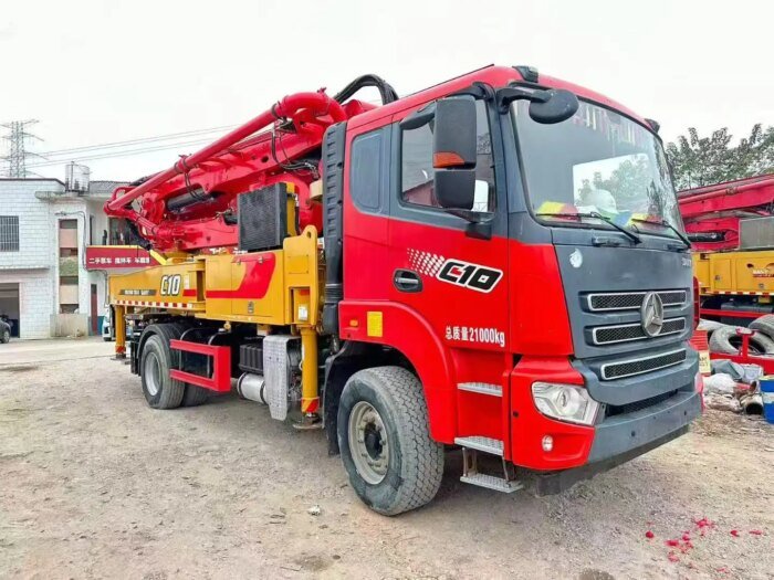 Used Sany 32m 6-Cylinder Diesel Soil Pump Truck 120m/h 2023 - Image 3