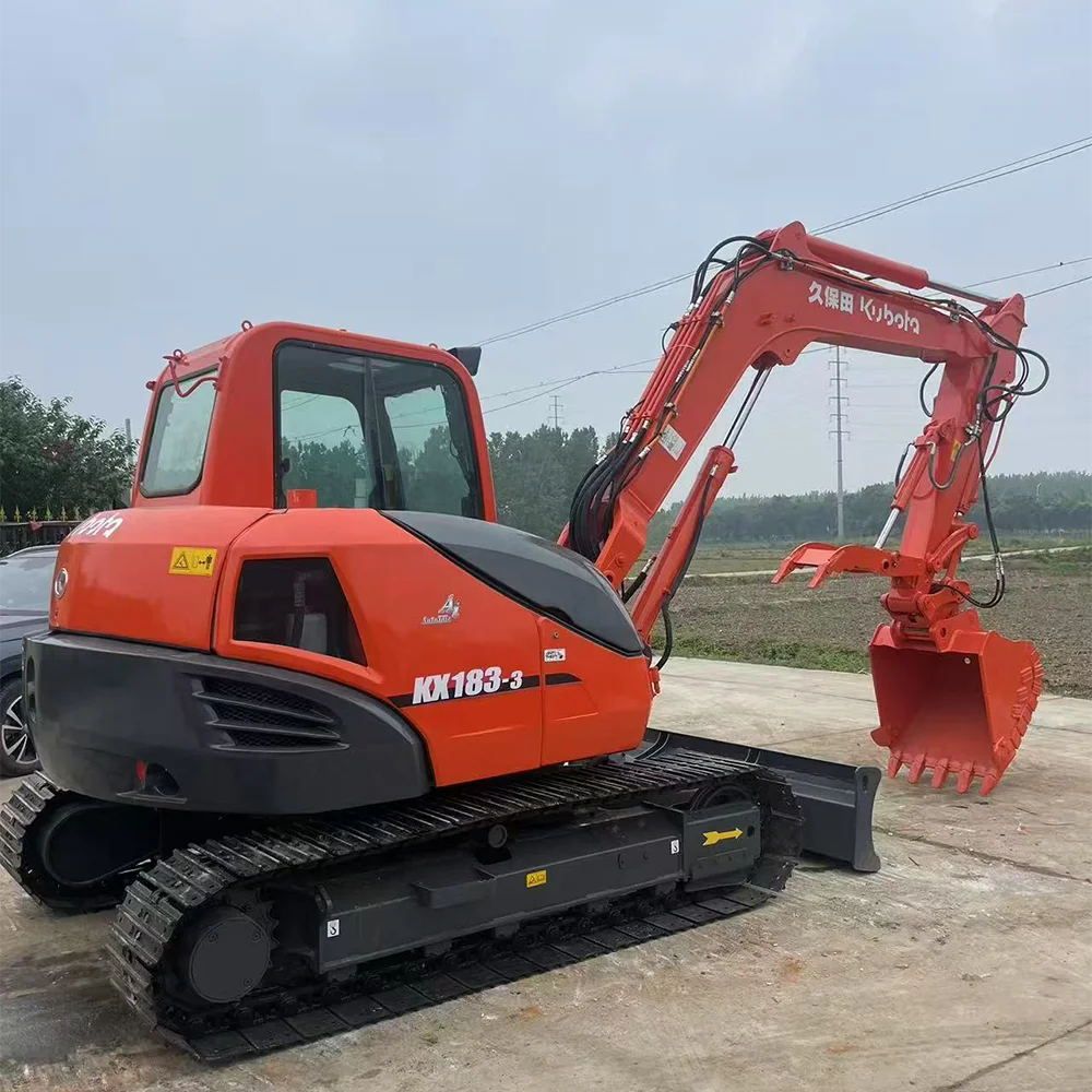 Used Kubota KX183 Mini Excavator Japan Good Condition