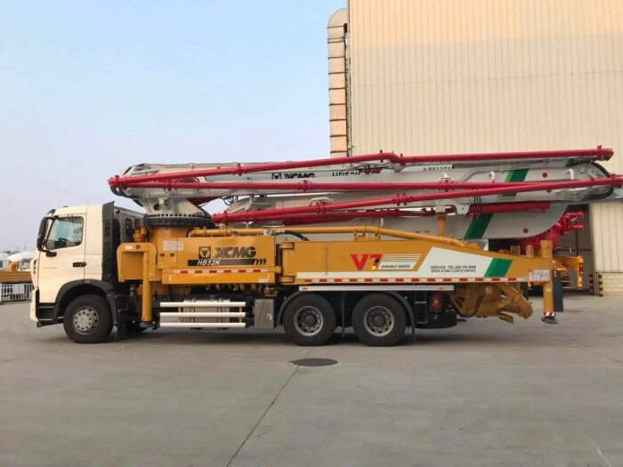China 52m HB52V Truck Concrete Boom Pump 294kw In Stock - Image 6