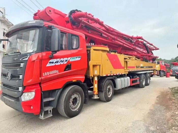 2022 Sany 62m Diesel Concrete Mixer 180m/h Engine Pump - Image 2