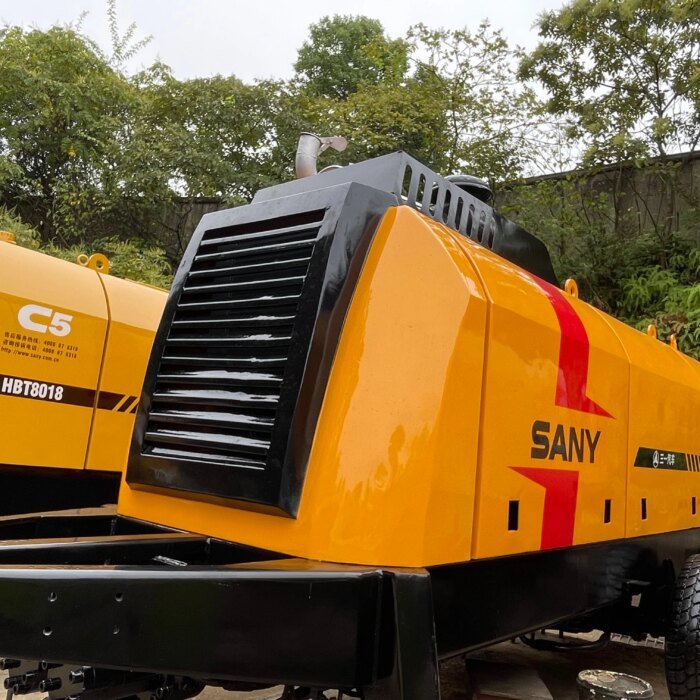 2021 Sany HBT8018C-5S Diesel Towing Pump 180KW Well-Maintained - Image 2