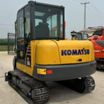 Used Komatsu PC56 Mini Excavator Crawler Digger Sale - Image 4