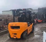HANGCHA A50 5 Ton Secondhand Forklift Truck 3 Forks - Image 3