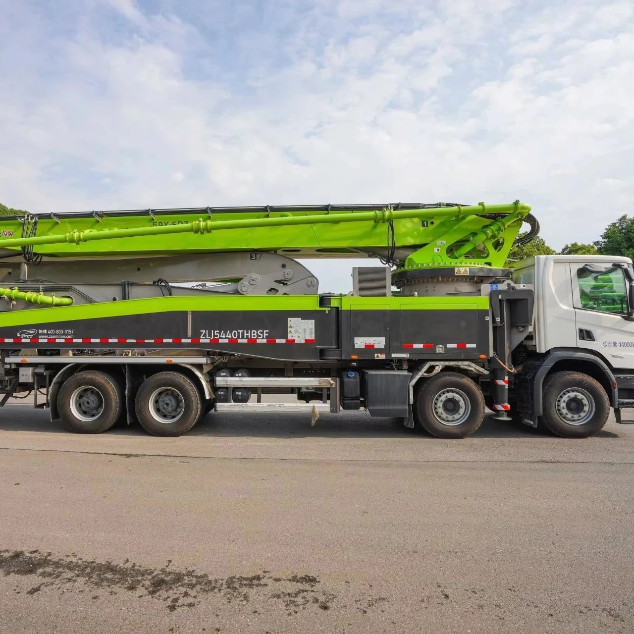 59m Concrete Pump Truck ZLJ5441THBSF 59X-6RZ Hot Sale