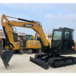 Used Sany55c Mini Crawler Excavator Good Condition