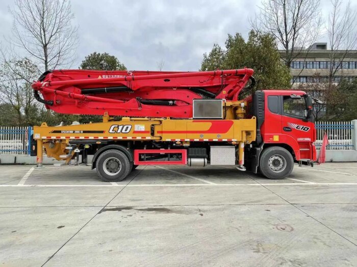 SY5230THBF 390C-10 39M Truck Mounted Concrete Boom Pump - Image 2